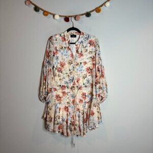 VICI Collection floral long sleeve dress